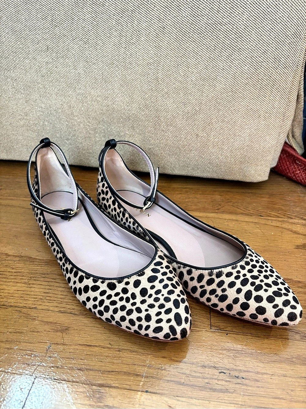 AERIN Women's Animal Print Flats EU 38